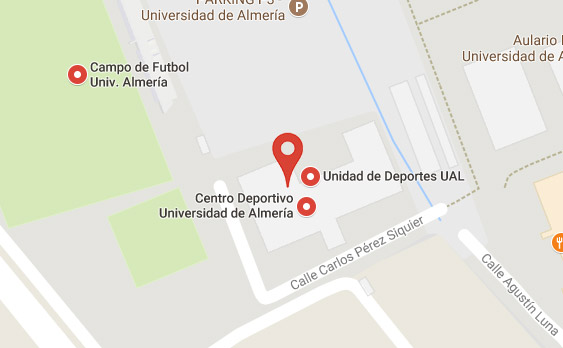 Localización Centro Deportivo UAL