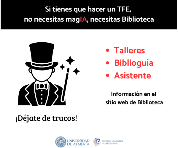 Programa de apoyo a la elaboración de TFE (TFG/TFM)